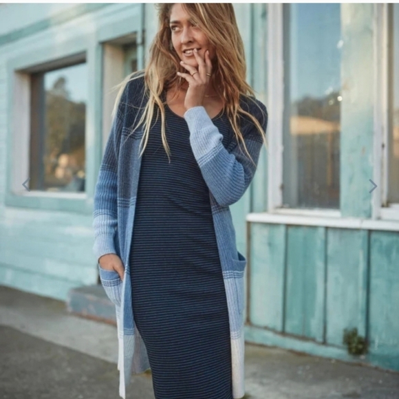 Marine Layer Lexi Rib Midi Dress - Picture 6 of 10